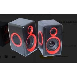 Колонки Pasat FT-165 Black/Red