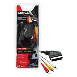 Кабел Sencor SAV 163-015 SCART-3RCA-M