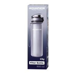 Филтрираща бутилка Aquaphor Сити филтрираща, Сива 500 мл