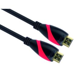 Кабел Vcom CG-525 HDMI M/M Ultra HD 4k2k Gold 3D v1.4 5m