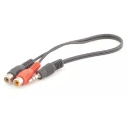 Кабел Pasat 3.5MM STEREO PLUG TO 2RCA JACK-0.2М