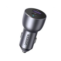 Зарядно устройство Ugreen За кола 1x USB-C + 1x USB-A, 42.5W