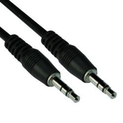 Кабел Vcom CV-201 3.5mm Stereo M / M 1.5 m