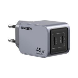 Зарядно устройство Ugreen X707 Nexode Pro 2x USB-C GaN Fast Charger 45W