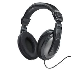Слушалки Hama 184143  SHELL OVER-EAR, 2M, ЧЕРНИ
