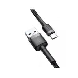 Кабел Baseus USB A to 3.1 Type C fast 3A CATKLF-BG1-1м Black