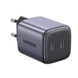 Зарядно устройство Ugreen CD294 220V  / 2x USB-C 45W