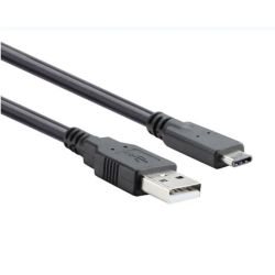 Кабел Vcom CU-405 USB 3.1 Micro type C/USB 2.0 AM Black -1.8