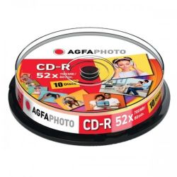 CD-R Agfa CD-R 700MB 10бр. шпиндел