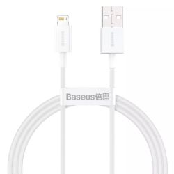 Кабел Baseus CALYS-A02  USB A to IPHONE fast 2.4A 1m