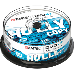 DVD Emtec +R 25бр. шпиндел