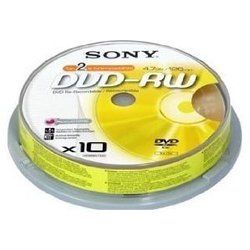 DVD Sony -RW 4.7GB 10бр. шпиндел