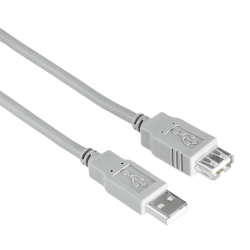 Кабел Hama 200906 Удължителен кабел А - A USB 2.0 - 3m