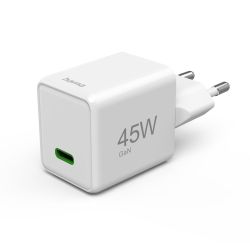 Зарядно устройство Hama 201983 мини GAN 45 W USB-C 220 V