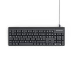 Клавиатура Hama CK-100 USB-A USB-C черна 173050
