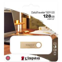 USB Flash Drive Kingston DataTraveler SE9 128GB USB 3.2 Gen1
