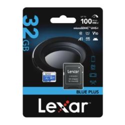 Карта памет Lexar micro SDHC 32GB  100MB/s UHS-1,A1,V10,U1,BLUE