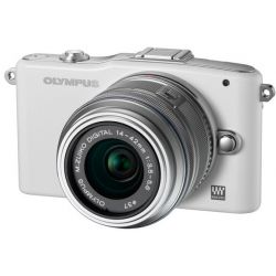 Фотоапарат Olympus E-PM1PEN mini silver + ZD Micro 14-42mm+4GB SD