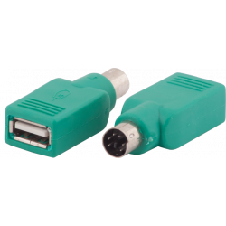 Адаптор Pasat USB A-F/PS2-M