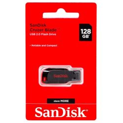 USB Flash Drive SanDisk Cruzer Blade 128GB USB 2.0