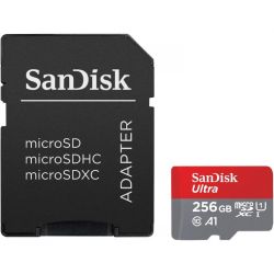Карта памет SanDisk Ultra microSDXC256GB+SD адаптер 150MB/s