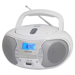 Преносим радио-CD плейър Sencor SPT-2700WH