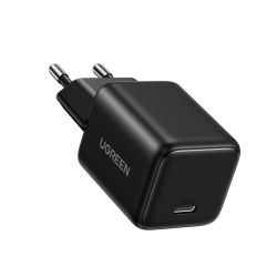 Зарядно устройство Ugreen X512 220V, 1xUSB-C, 20W GaN черен