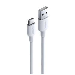 Кабел Ugreen US287 USB A/USB-C 3A, 1m. бял