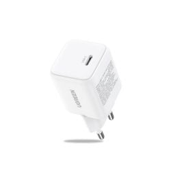 Зарядно устройство Ugreen X512 220V, 1xUSB-C, 20W, PD бял