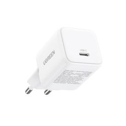 Зарядно устройство Ugreen X513 220V, 1xUSB-C, 30W Бял