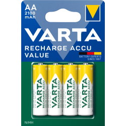 Батерии Varta VALUE ACCU 2100mAh АА 4 бр. 25321