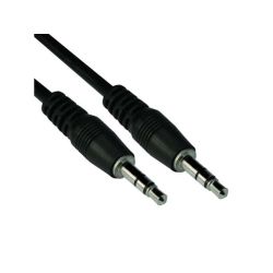 Кабел Vcom CV-201 3.5mm Stereo M / M 0.5m